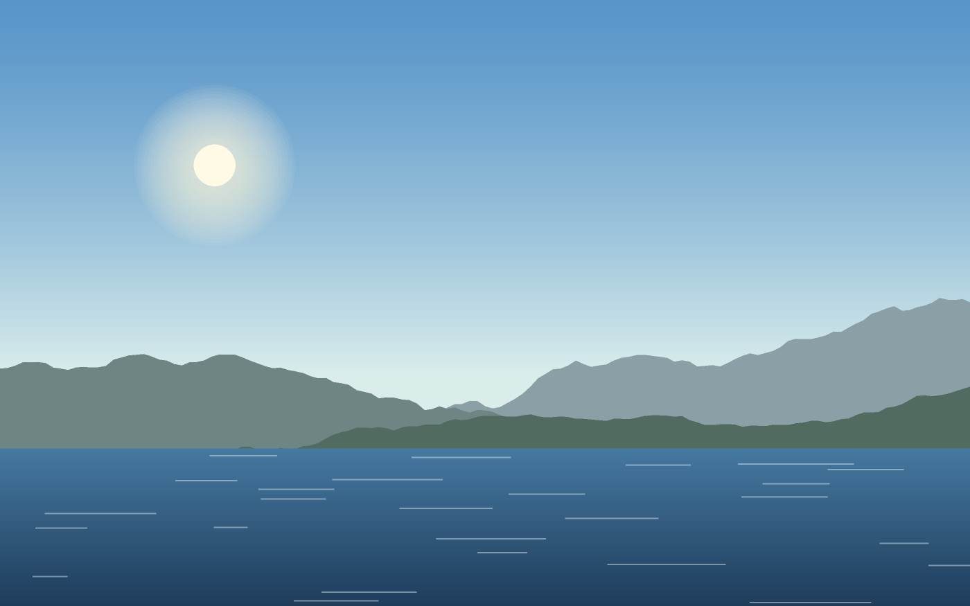 Landschapsillustratie