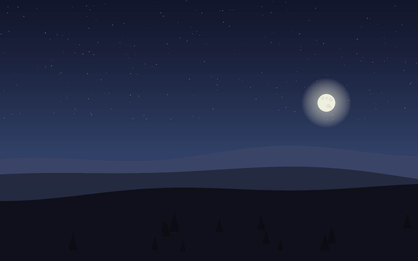 Landschaftsillustration