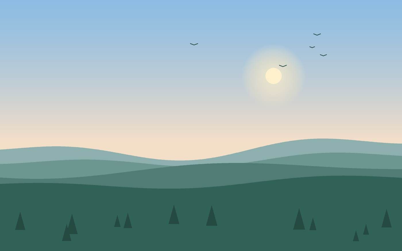 Landskabsillustration