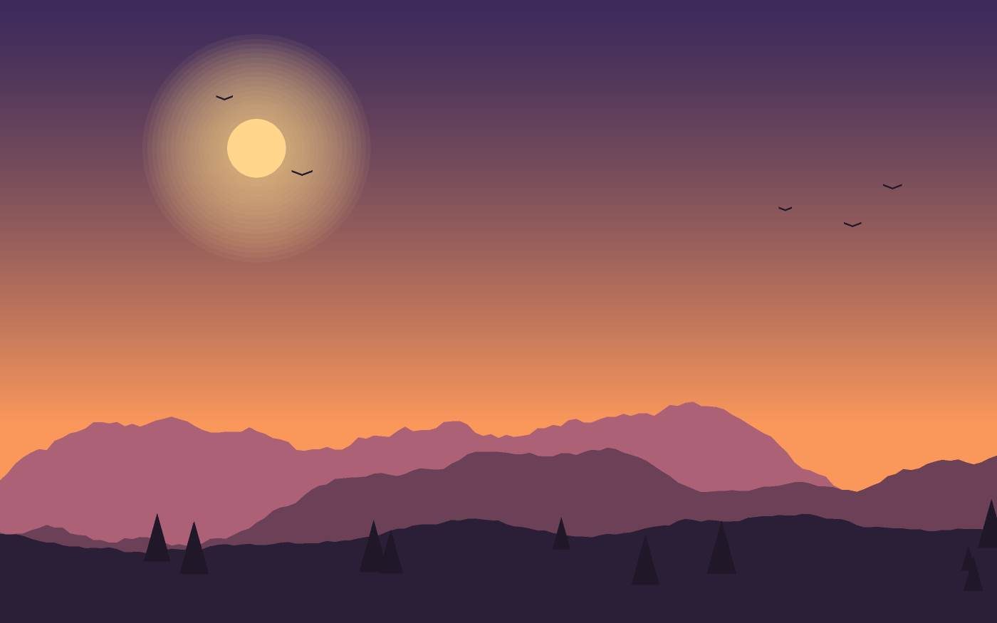 Illustration de paysage