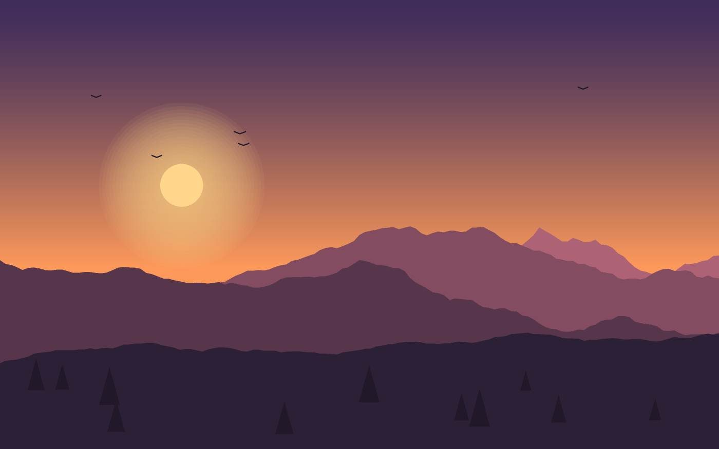 Illustration de paysage