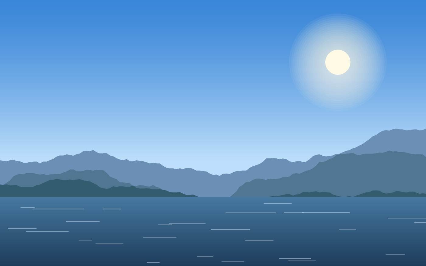 Landschapsillustratie
