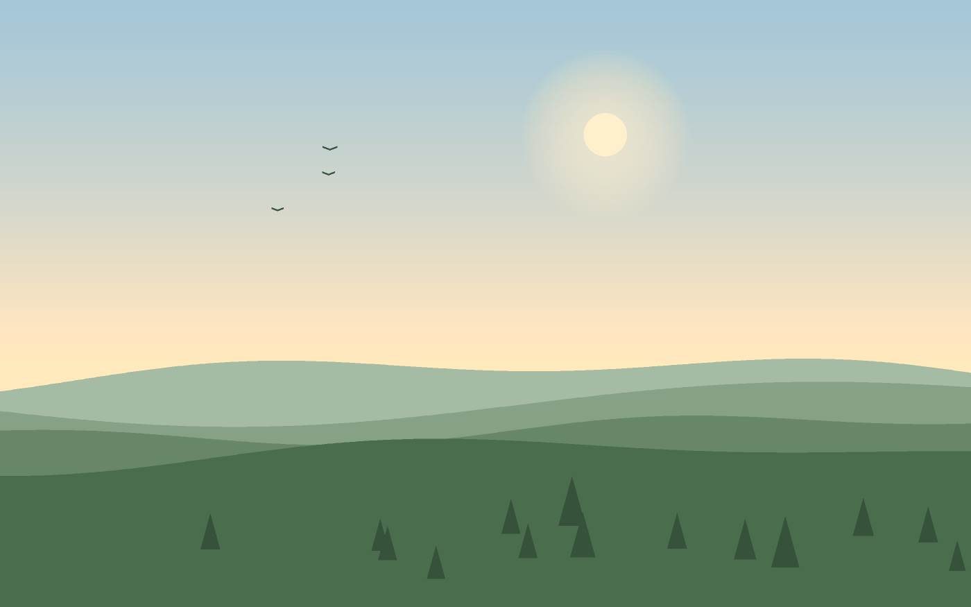 Landskapsillustration