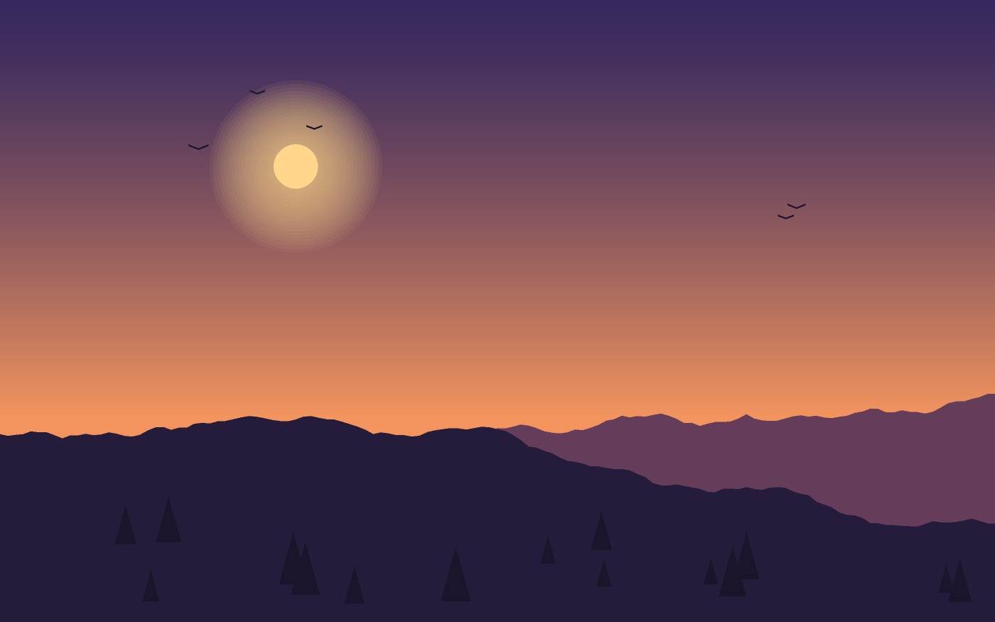 Landskapsillustration