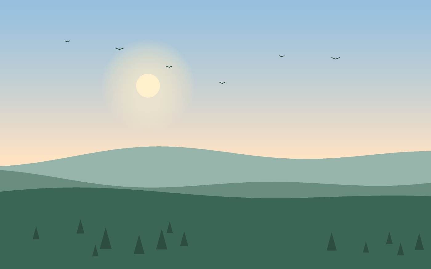 Landskapsillustration