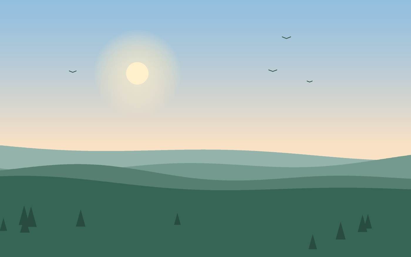 Landskapsillustration