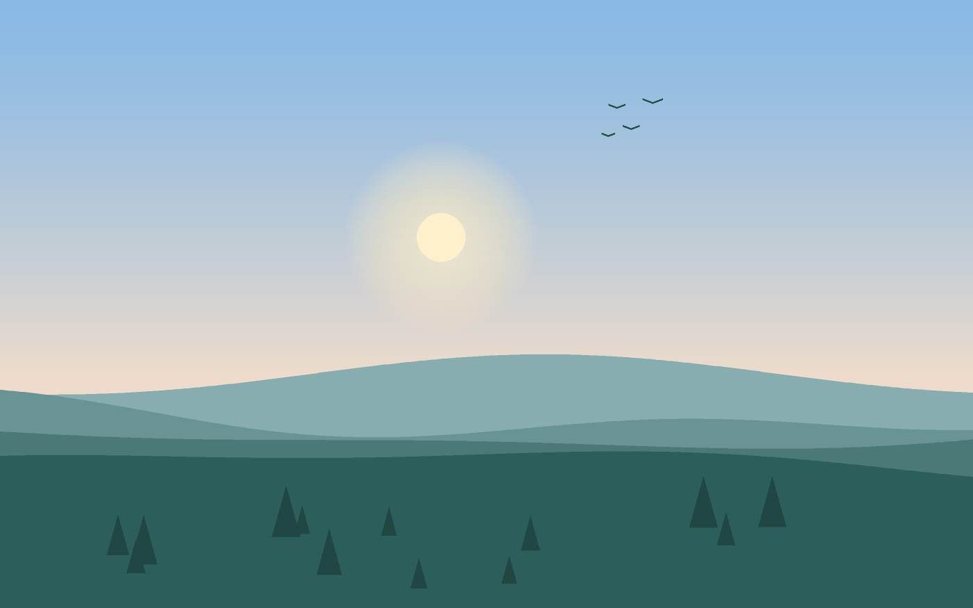 Landscape illustration